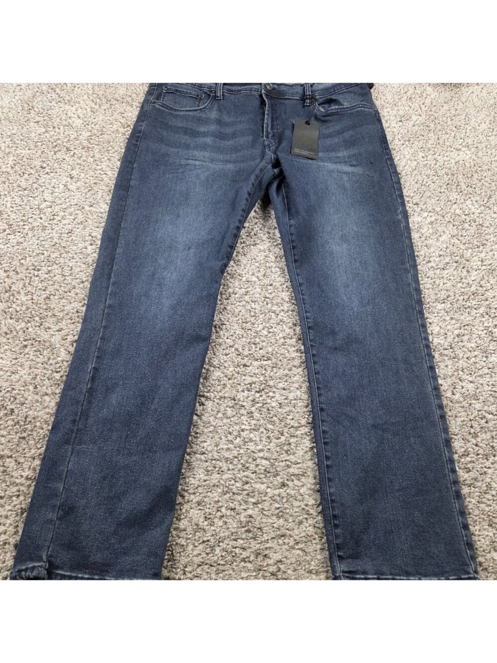 Nickel & Iron Jeans Men's 36x30 Dark Wash Modern Slim Fit Stretch Denim Tags